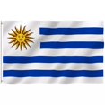 thumbnail image 2 of Bandera de Uruguay Boolavard 90 x 150 cm, doble cara, con ojales de latón, 2 of 8