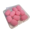 thumbnail image 2 of Bunblic 12 Pieces Microphone Windscreen Mic Cover Compact Easy to Use Professional Protection Reusable Wind Screen Microphone Sponge Pink 3cm, 2 of 8