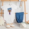 thumbnail image 3 of Urban Queen Vibes Sassy Teddy Bear Bodysuit Jumper Girls Infant Baby Brisco Brands NB, 3 of 6