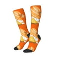 thumbnail image 2 of Haiem Sunflower Gnomes 2 Socks, Funny Novelty Crazy Design Cotton Socks Sports Socks Knee High Socks For Men, Women,1Pairs - Gift For Working Friends, 2 of 9