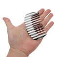 thumbnail image 2 of Unique Bargains Hair Comb Wide Tooth Anti-Static Pocket Size Comb for Thick Curly Hair Detangling Comb White Black, 2 of 7