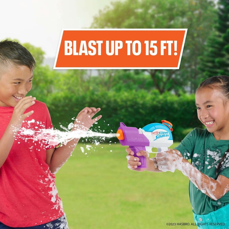 NERF Super Soaker Foam Fury Blaster The Ultimate Foam Blaster for