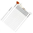 thumbnail image 5 of 15pcs/lot Fondant Cake Painting Brush Icing Pastry Brushes Cake Decorating Tools Baking Accessories Fondant Cake Carving Pen, 5 of 9