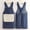 A, variant on JZCHUNTOY Denim Kitchen Apron 1 Pack, Detachable Hand Towel, Stain-resistant Wear-resistant Adjustable, for Home Cooking, Baking, Grilling, Restaurant and Work Uniform Use