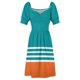 thumbnail image 5 of Miami Dolphins Fútbol Fans Florida Sports Vestido de manga corta vestidos para fiesta de graduación elegantes conjuntos de mujer, 5 of 7