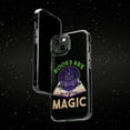 thumbnail image 6 of DistinctInk Clear Case for Apple iPhone 15 (6.1" Screen) - Books Are The Only True Magic, 6 of 9