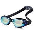 thumbnail image 1 of Gafas de natación, gafas de natación sin fugas antivaho adultos hombres mujeres jóvenes y adultos colorido negro Sincero  Hogar, 1 of 7