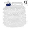 thumbnail image 1 of Collapsible Water Container Outdoor Foldable Bucket Portable Plastic Water Bag Container Water Storage Backpack Portable Fol, 1 of 7
