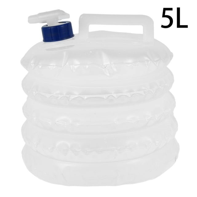 Collapsible Water Container Outdoor Foldable Bucket Portable Plastic Water Bag Container Water Storage Backpack Portable Fol