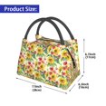 thumbnail image 2 of Balery Sunflower Cornflower Poppy Bolsa de Aislamiento Portátil – Bolsa de Almuerzo con Forro de Aluminio Mejorado, Funda Impermeable y Fácil de Limpiar para Picnic y Caja de Almuerzo, 2 of 6