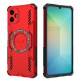 thumbnail image 2 of Designed for Samsung Galaxy A06 Heavy Duty Magnetic Phone Case,Compatible with Mag-safe,Military Grade Drop Protection,Dropproof Anti-fall Tough Rugged Durable Shockproof Phone Case,Red, 2 of 11