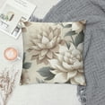 thumbnail image 2 of Wuche Poppies Watercolor Vintage Abstract Tropical Plant Flower Pillow Covers Pillowcases Home Decor Bed Couch Sofa Office Living Room Cushion 18x18Inch Multiple specifications, 2 of 5