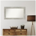 thumbnail image 5 of Amanti Art Custom Framed Wall and Bathroom Mirror (26 x 44 in.), Dove Greywash Frame, 5 of 7
