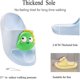 thumbnail image 3 of Sandalias deslizantes para niños y niñas, antideslizantes, zapatos de agua para playa de verano, zapatillas de piscina para ducha para niños, color azul 150 ER, 3 of 5