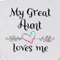 thumbnail image 3 of Inktastic My Great Aunt Loves Me Heart Baby Burp Cloth, 3 of 3