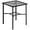 Iron Tabletop, variant on PetFurnishn Patio Bar Table with Umbrella Hole, Steel Metal Frame Bar Height Bistro Table, Outdoor Bar Table for Garden, Backyard, Patio and Poolside, Black
