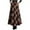 Red, variant on JNGSA Women's Plaid Wool Skirts Winter Mid Length High Waisted A-Line Pleated Long Skirt