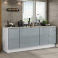 thumbnail image 1 of Madesa Kit 2 Balcones Cocina Sin Encimera Lux Blanco/Gris, 1 of 10