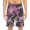 Seam thread color automatically matched to design, variant on Camo Basketball Shorts