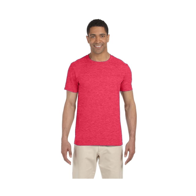 Gildan Men's Softstyle Preshrunk Tearaway Label T-Shirt, Style G64000