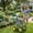 Green, variant on Barara King Portable Metal Garden Hose Cart with 4 Rolling Wheels and Storage Basket for Outdoor Yard Lawn Irrigation Tool, Blue