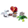 thumbnail image 3 of Bakugan Starter Pack 3-Pack, Turtonium, Collectible Action Figures, for Ages 6 and Up, 3 of 5