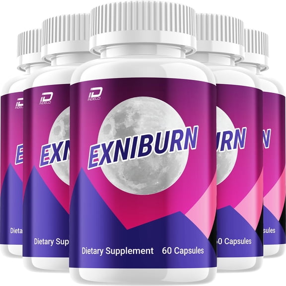 Exniburn Keto Capsules – Exniburn Advanced Formula 800MG, Extra Strength, 5 Pack, 300 Capsules