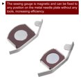 thumbnail image 4 of Unique Bargains 6Pieces Magnetic Seam Guide 2 Types Magnets Sewing Accessories for Most Sewing Machines(G30, G20S), 4 of 6