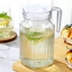 thumbnail image 3 of 2 pcs jarras de gran capacidad jarras de agua con tapas para bebidas de té agua fría caliente, 3 of 8