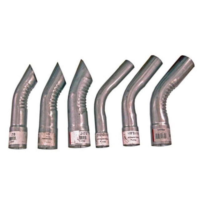 17604 Échappement Rabattable 12 x 2.25 Po. Diamètre Intérieur