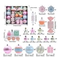 thumbnail image 3 of Neoargh 80 Pack Christmas Balls Ornaments, Macaron Shatterproof Christmas Ornaments Set, Xmas Seasonal Cute Hanging Pendants Gift Package for Tree Party Holiday Indoor Decor, 3 of 6