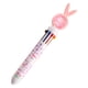 thumbnail image 1 of Bolígrafo retráctil 10 en 1 de punta redonda con forma de conejo de dibujos animados, multicolor, de 0,5 mm, para regalo de regreso a clases, ideal para niños y estudiantes, material de oficina., 1 of 2