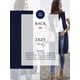thumbnail image 5 of ZXZY Mujer Casual Sin Mangas Frente Abierto Túnica Chaleco Cárdigan Largo Tops Abrigo Azul Marino, 5 of 5