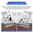 thumbnail image 2 of 3 Tier Acrylic Display Risers Clear Display Stands, 2 of 5