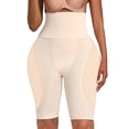 thumbnail image 3 of Chbgutlmr Women Shapewear Shorts Tummy Control High Waisted Butt Lifter Padded Hip Enhancer Seamless Underwear Shorts, 3 of 8