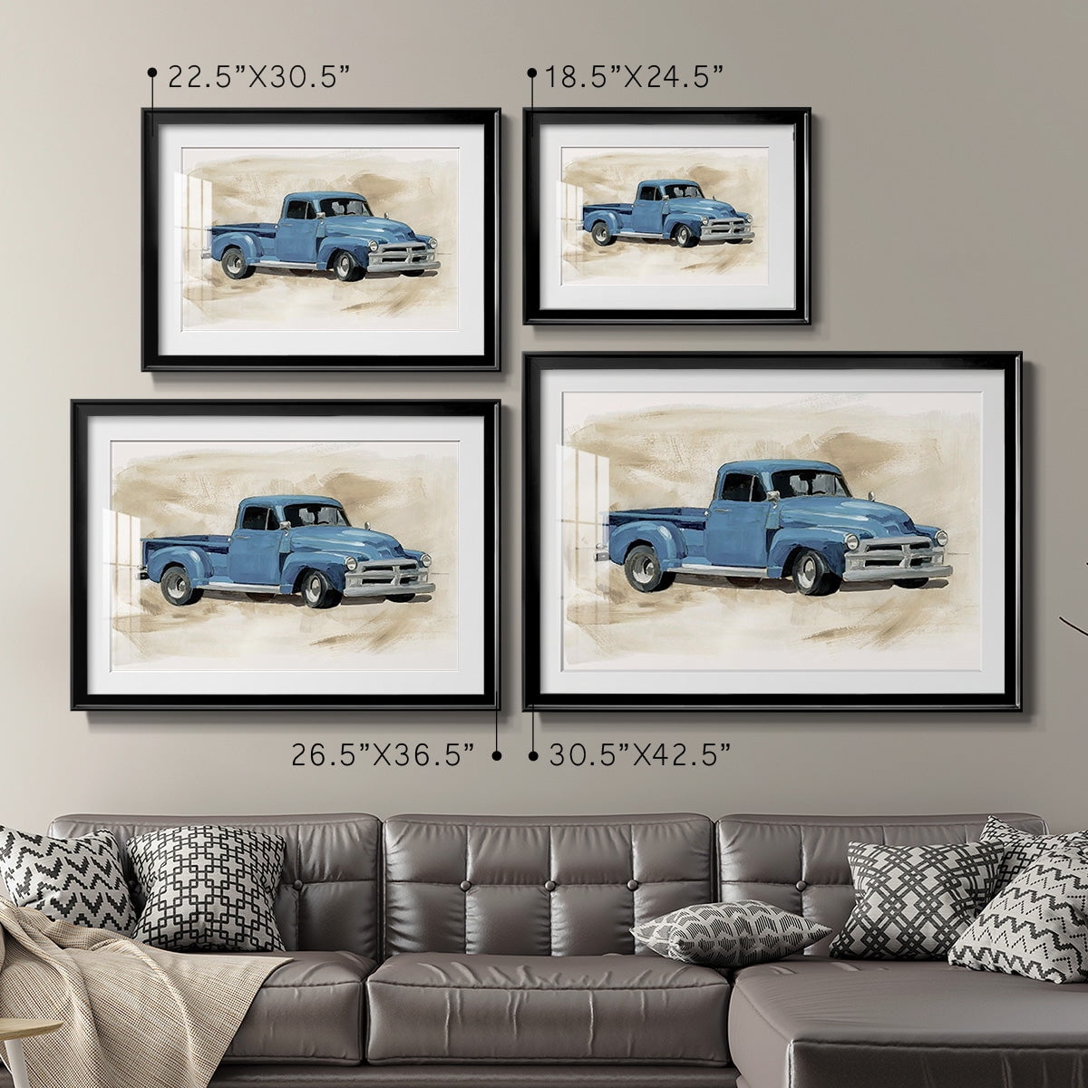 Pickup I Premium Framed Print - Ready to Hang
