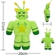 thumbnail image 3 of Peluche de Regretevator Gnarpy Gato Alien Verde 8.6 Pulgadas, Juguete Suave para Niños y Niñas Regalo Fans Gnarpy Regretavator (2 Piezas: Gnarpy Gato Verde y Robot Gato), 3 of 3