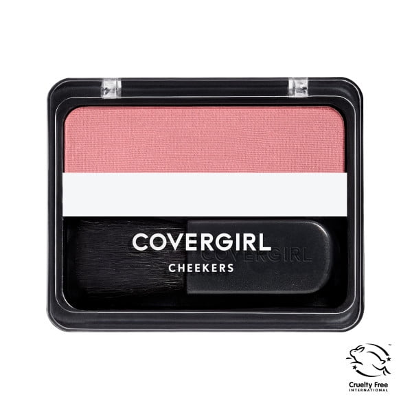 COVERGIRL Cheekers Blush, Soft, Blendable, Lightweight Formula, Easy & Natural Look, 100% Cruelty-Free, 3 G