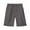 Gray, variant on Ovbmpzd Boys Shorts Black Pleated Uniform Blazer Roll Cuff Solid Shorts Pants for Infant Girls 2-3 Years