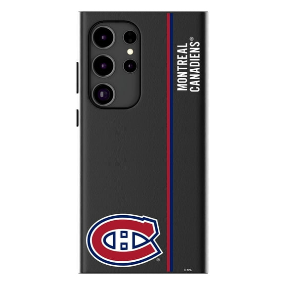Keyscaper  Black Montreal Canadiens Galaxy Magnetic Bump Case