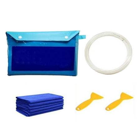 

CALIDAKA Bag 1-1.5p PVC Film Air Conditioner Cleaning Cover Set Small Scraper Drain Pipe