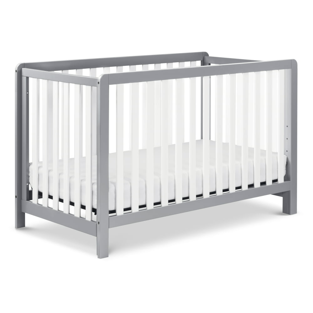 Carter's by DaVinci Colby 4in1 Convertible Crib in Gray and White