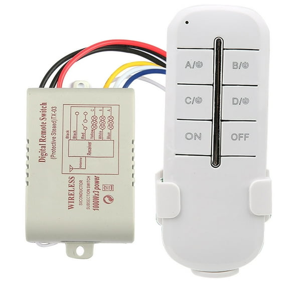 Controles Remotos Interruptores De Lámpara, Encienda Y Apague Fácil Instalación 240V 1000W Para Lámpara De Cristal Para Droplight