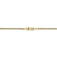 thumbnail image 4 of 14K Yellow Gold 1.84mm Diamond Cut Quadruple Rope Chain 20 Inch, 4 of 6