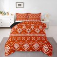 thumbnail image 1 of Erosebridal Boho Aztec Bedding Full Comforter Set, Western American Tribal Down Comforter, Red, Reversible 3 Pieces, 1 of 8