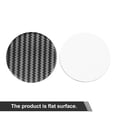 thumbnail image 4 of Unique Bargains Car Wheel Centre Hub Cap Sticker Emblem Badge Carbon Fiber Pattern 4pcs, 4 of 4