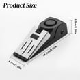 thumbnail image 3 of Door Stop Alarm Set, Protection Home Security Door, Travel Hotel Door Lock Devices Pocket Self Defensey Tools for Traveling Hotel Home Apartment(Not Include Battery), 1.85x5.31x1.38", 3 of 9