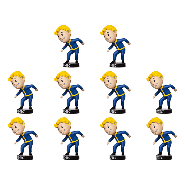 Para Fallout 4 Vault Boy Bobblehead Gaming Anime Figuras Modelo Coleccionable (D)