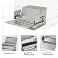 thumbnail image 4 of PawHut Automatic Chicken Feeder Galvanized Steel Poultry Feeders, 30 Lbs of Feeds, 4 of 9