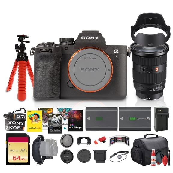 Sony Alpha A7 V Full-Frame Mirrorless Camera Body Advanced Bundle (International Model)